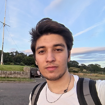 Photo of me in Edinburgh